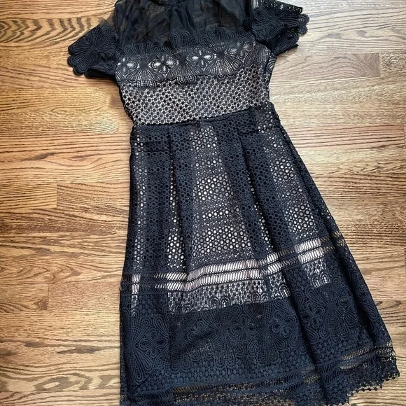chinese dress ladies retrofte Women's Cicely Lace Dress - Black